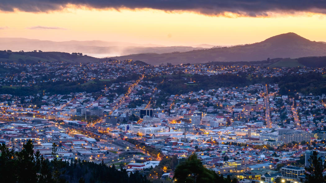 Dunedin cityscape.