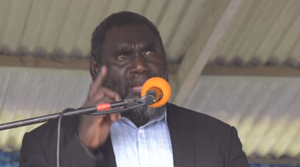 Bougainville president Ishmael Toroama.