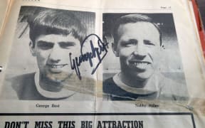 Souvenirs of Manchester United’s NZ tour in 1967.