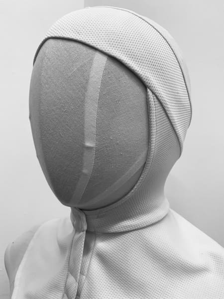 A prototype of the New Zealand Police hijab.