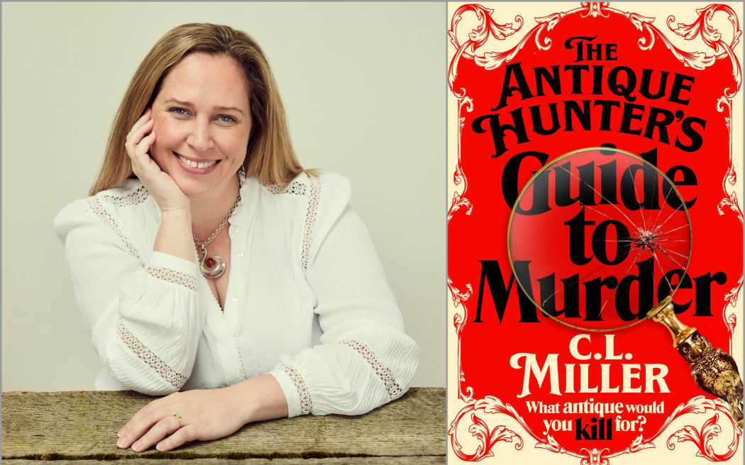 CL Miller and book cover
