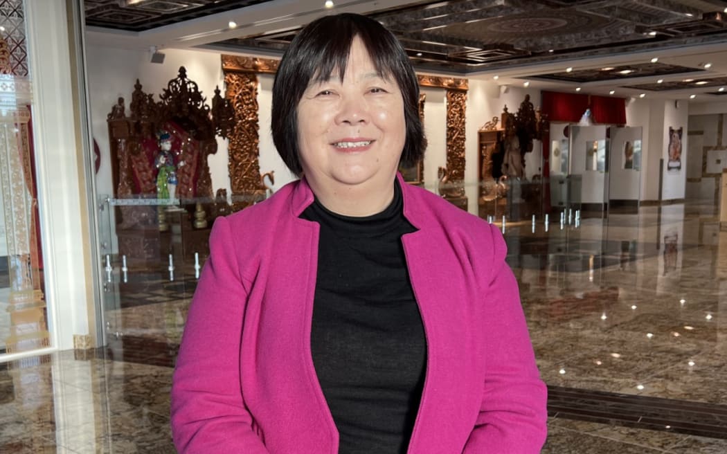 President of the New Zealand Chinese Association’s Wellington branch, Debbie Chin.