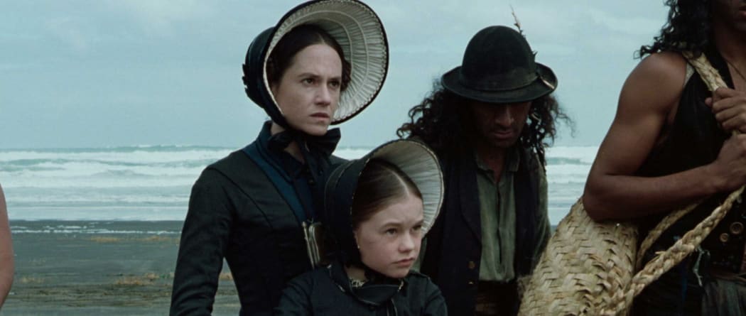 The Piano, starring Holly Hunter, left, and Anna Paquin, right, won three Academy Awards.