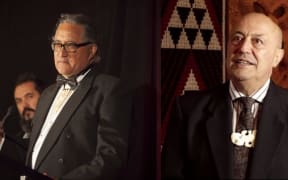 Hoturoa Barclay Kerr and Professor Piri Sciascia