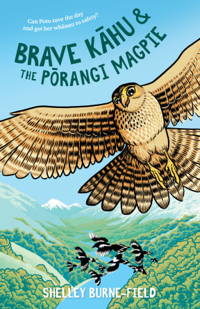 Brave Kāhu and the Pōrangi Magpie