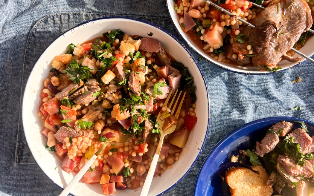 Sam Parish's Nourishing Lamb and Couscous Bowls