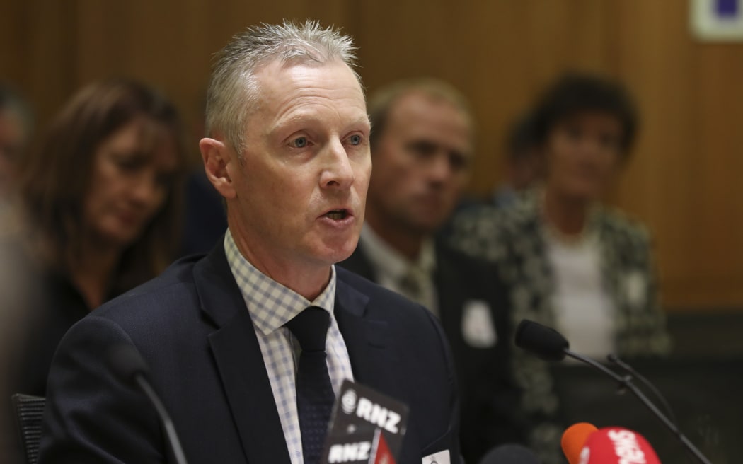 Chris Cahill from NZ Police Association