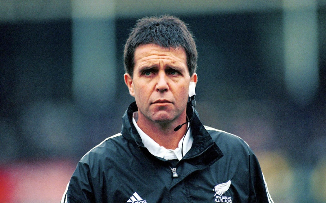 All Black doctor John Mayhew, All Blacks v Scotland, 1st international rugby union test match, Carisbrook, Dunedin, New Zealand. 24 June 2000. © Copyright Photo: www.photosport.nz