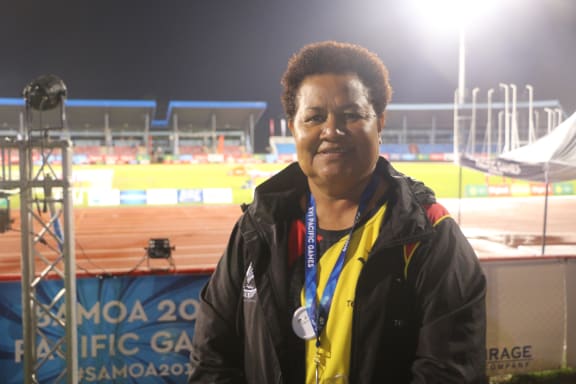 Team PNG Chef de Mission Emma Waiwai.