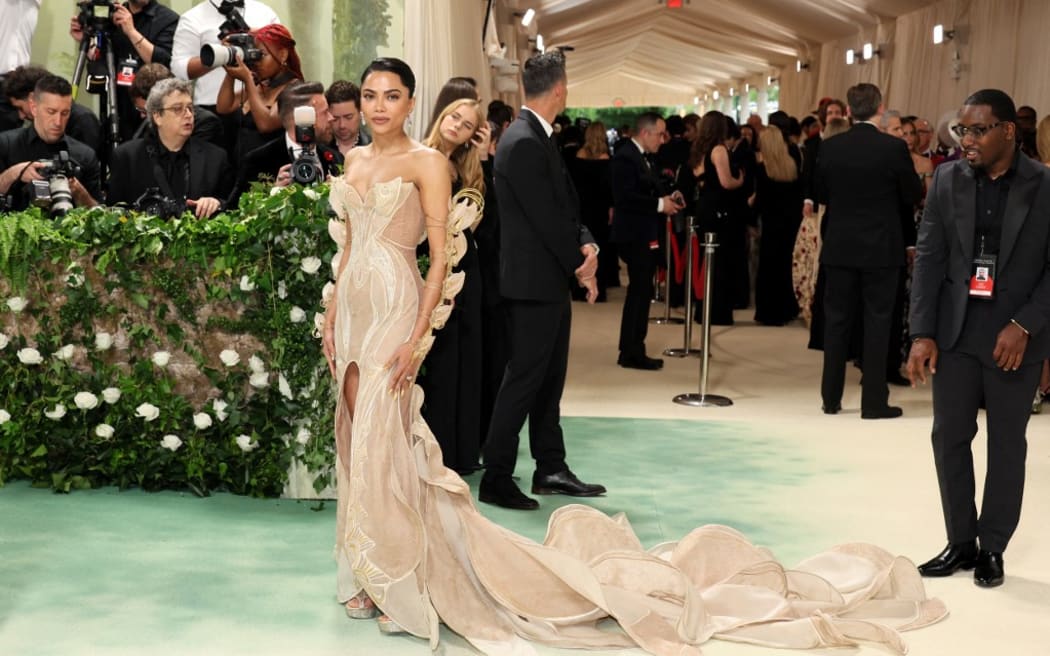 NEW YORK, NEW YORK - MAY 06: Mona Patel attends The 2024 Met Gala Celebrating "Sleeping Beauties: Reawakening Fashion" at The Metropolitan Museum of Art on May 06, 2024 in New York City.   Dia Dipasupil/Getty Images/AFP (Photo by Dia Dipasupil / GETTY IMAGES NORTH AMERICA / Getty Images via AFP)