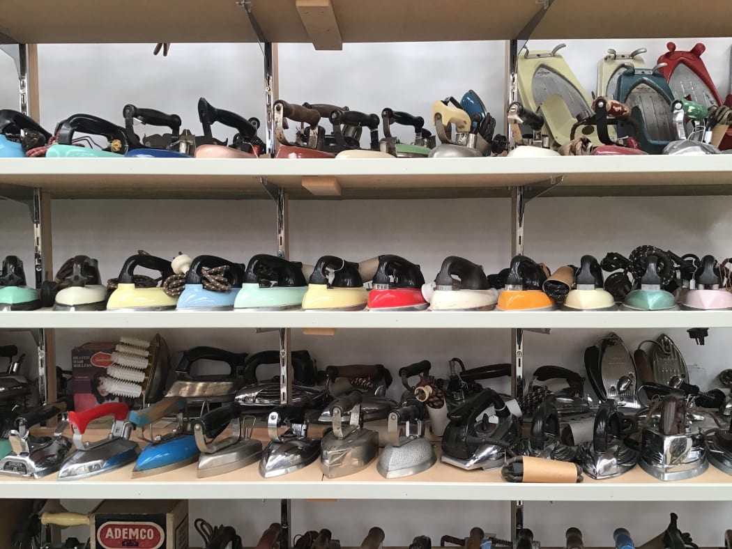 Some of Esk-Ironz' 7,000-strong iron collection
