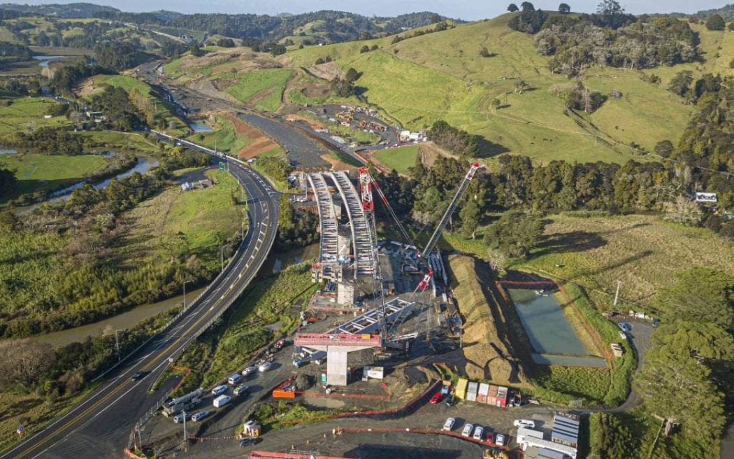 The Puhoi to Warkworth motorway was planned to be finished in 2022, but successive Covid-19 lockdowns caused significant delays.
