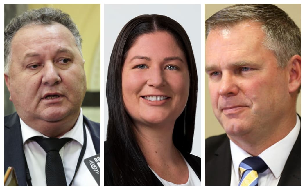 NZ First, Labour and National respectively
