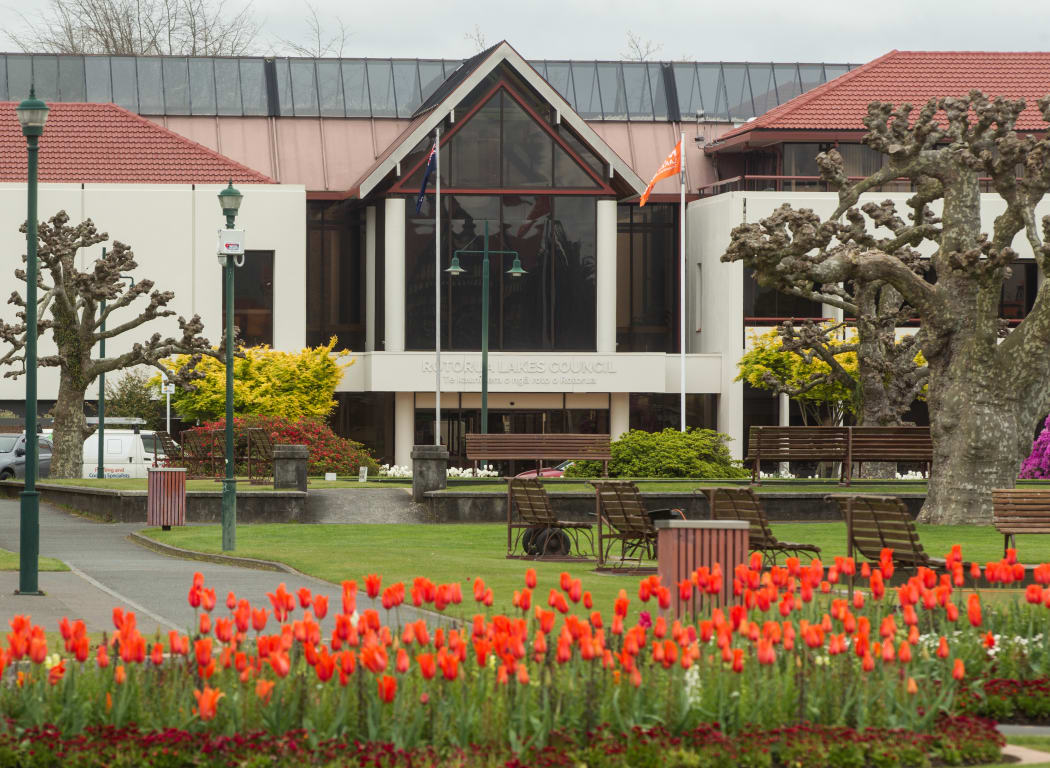 Rotorua Lakes Council building.