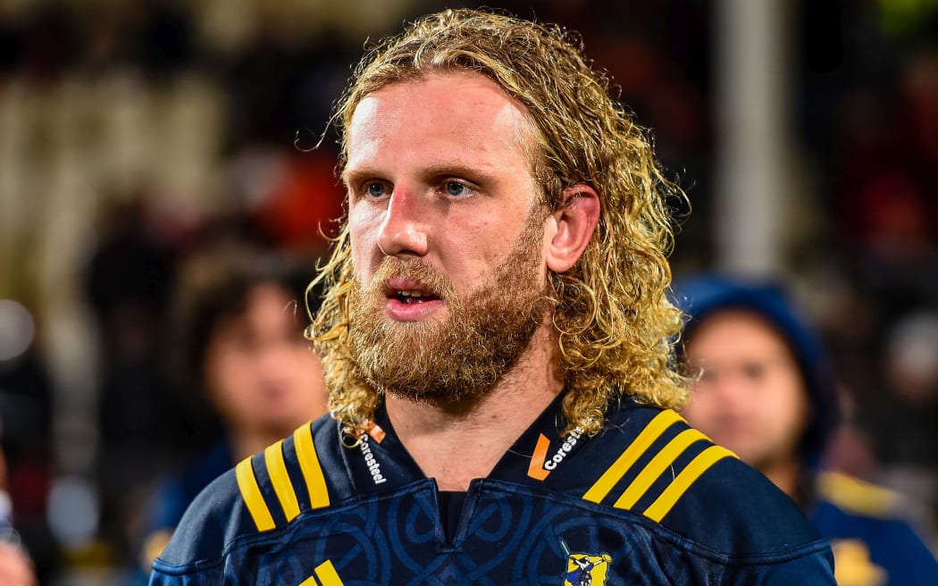 Josh Dickson of the Highlanders.