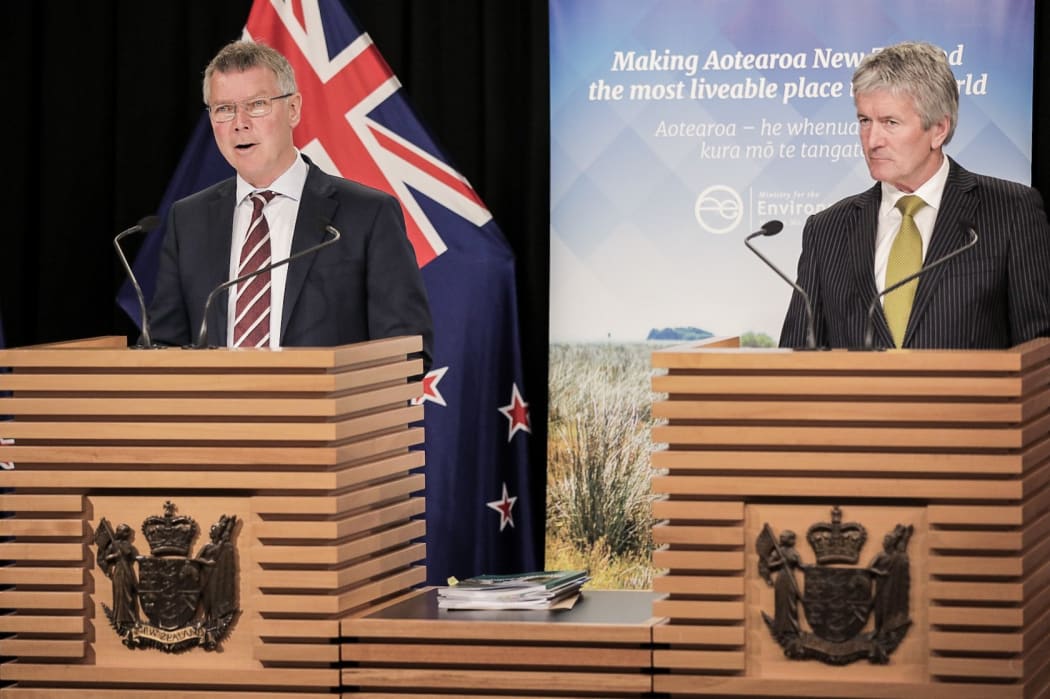 Environment Minister David Parker and Agriculture Minister Damien O'Connor unveiled the plan at Parliament this morning, with the aim of restoring the country's waterways within a decade.