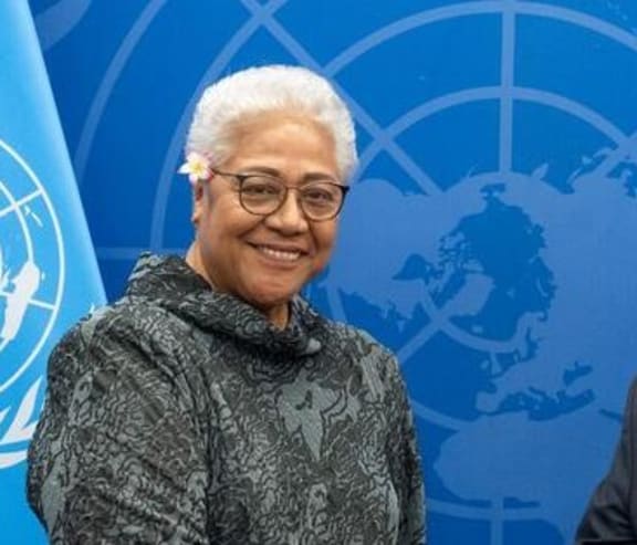 Prime Minister and Minister for Foreign Affairs and Trade Fiame Naomi Mataafa,