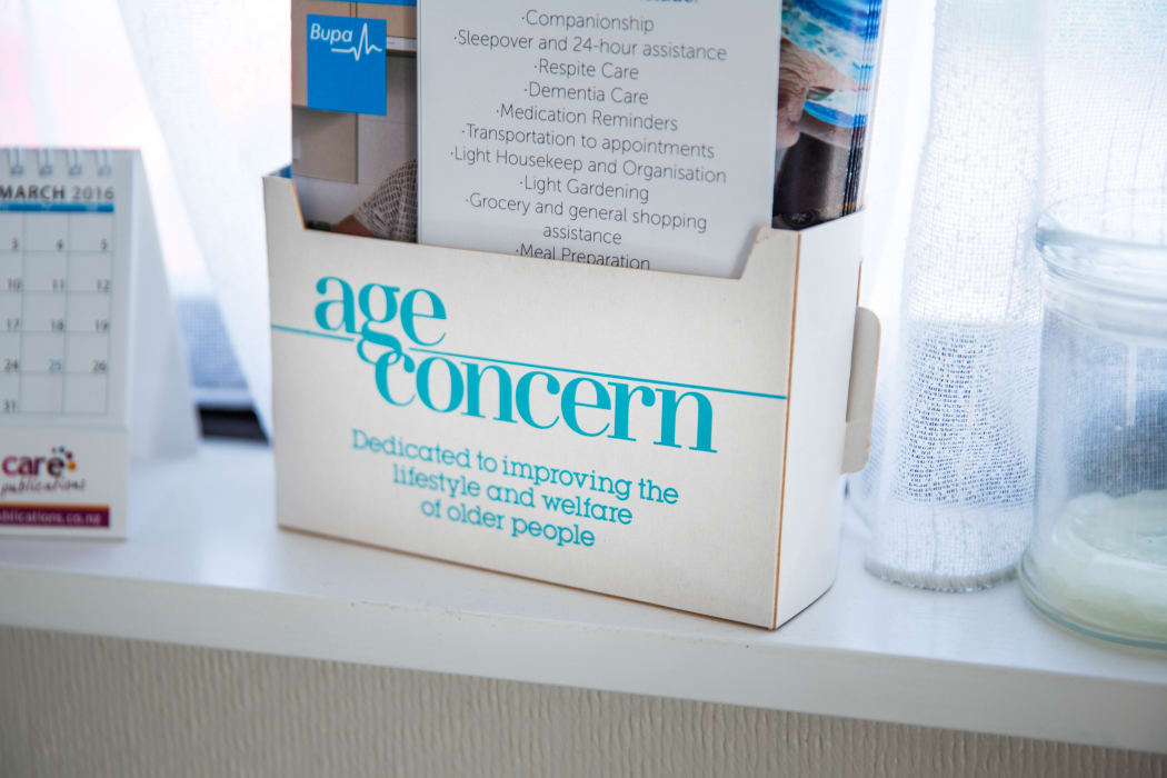 Leaflets at Age Concern in Havelock North.
