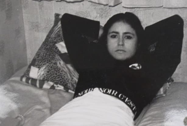 A portrait of Leah Stephens, aged 20.