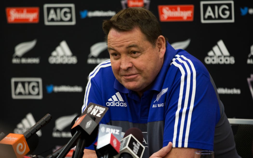Steve Hansen speaks to media ahead of this weekends match against Wales. 9 June 2016.