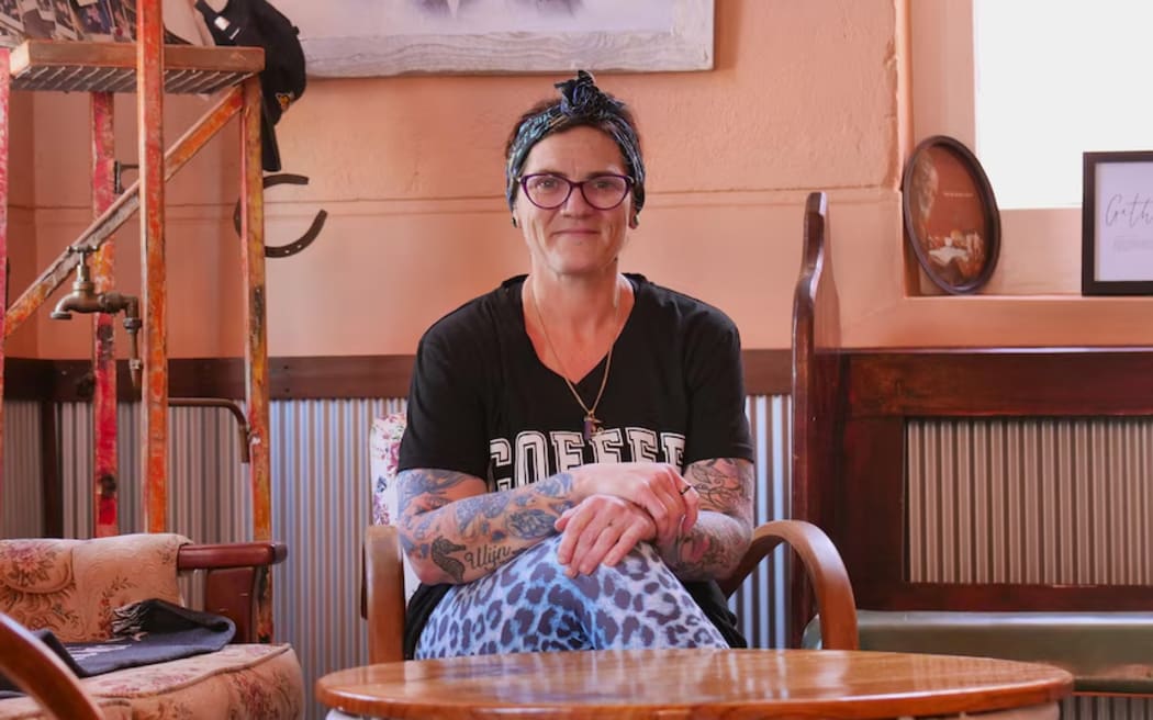 Cassie Killick created 'little' big tractor cookies to sell at the local cafe. (ABC Midwest Wheatbelt: Chloe Henville)