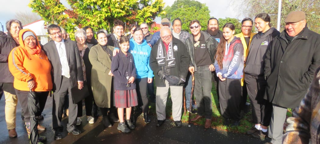 Ngāti Ruanui and Ngāruahine turned out at Stratford District Council.