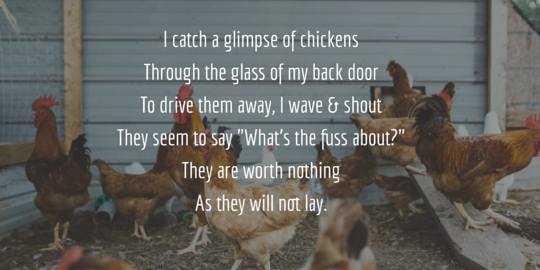 Valerie Packman's winning poem