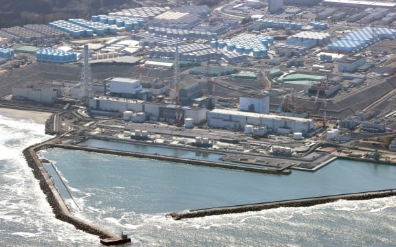 Fukushima No. 1 nuclear power plant in Okuma town pictured on 7 April, 2021.