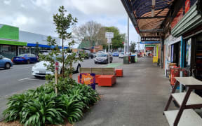 The Mt Albert shopping area.