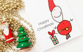 Christmas cards from kids.