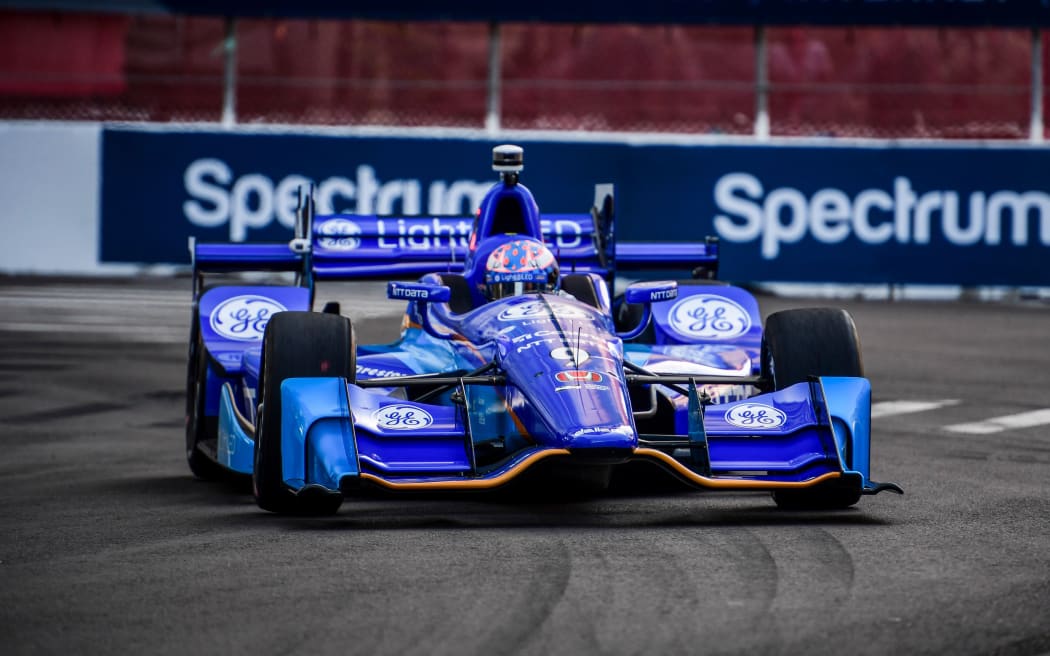 NZ motor racing driver Scott Dixon 2017.