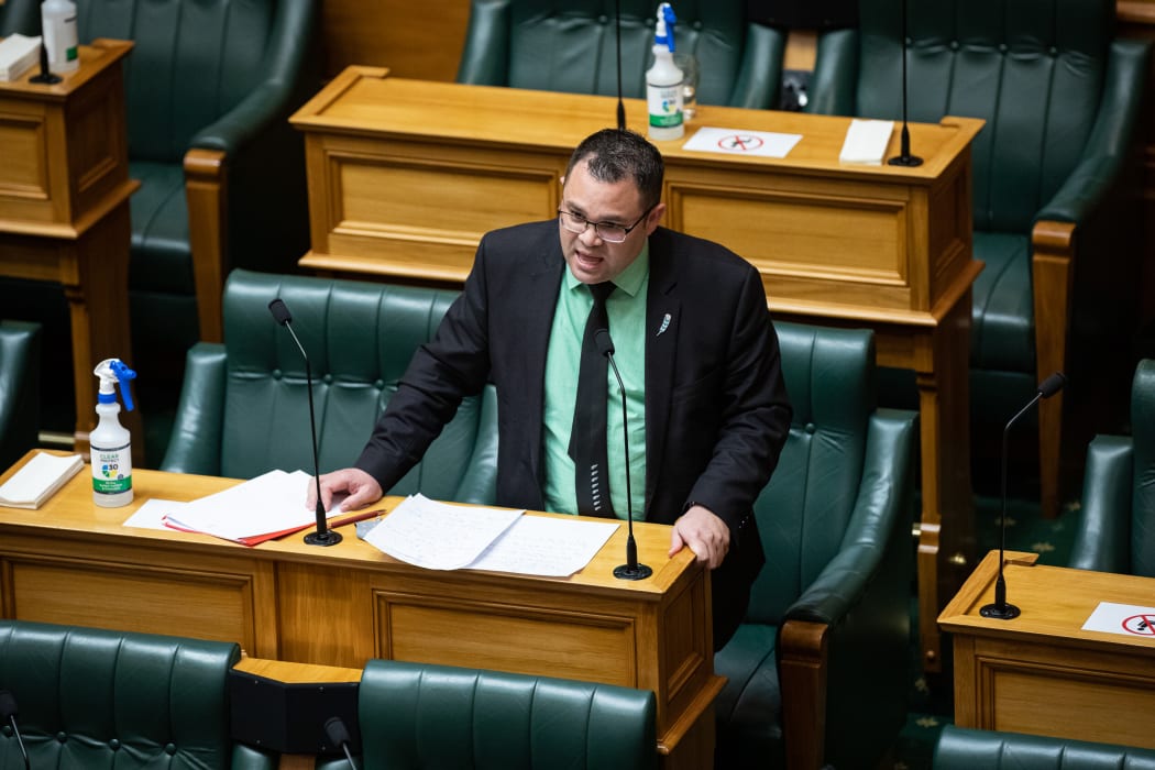 Labour MP Tangi Utikere in the House