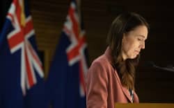 PM Jacinda Ardern speaks to media following Russia’s invasion of Ukraine