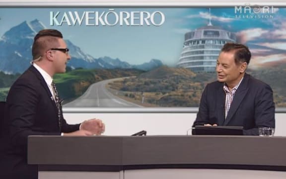 Paora Maxwell explains his decision to step down as chief executive of Maori Television to presenter Kawe Roes.