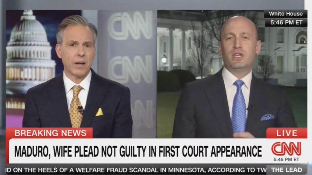 CNN's Jake Tapper interviews Donald Trump's deputy chief of staff Stephen Miller.