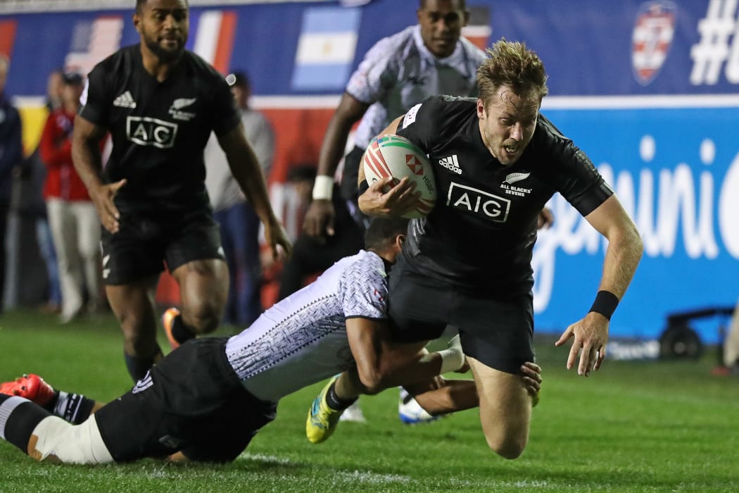 Fiji's title hopes were ended by New Zealand.