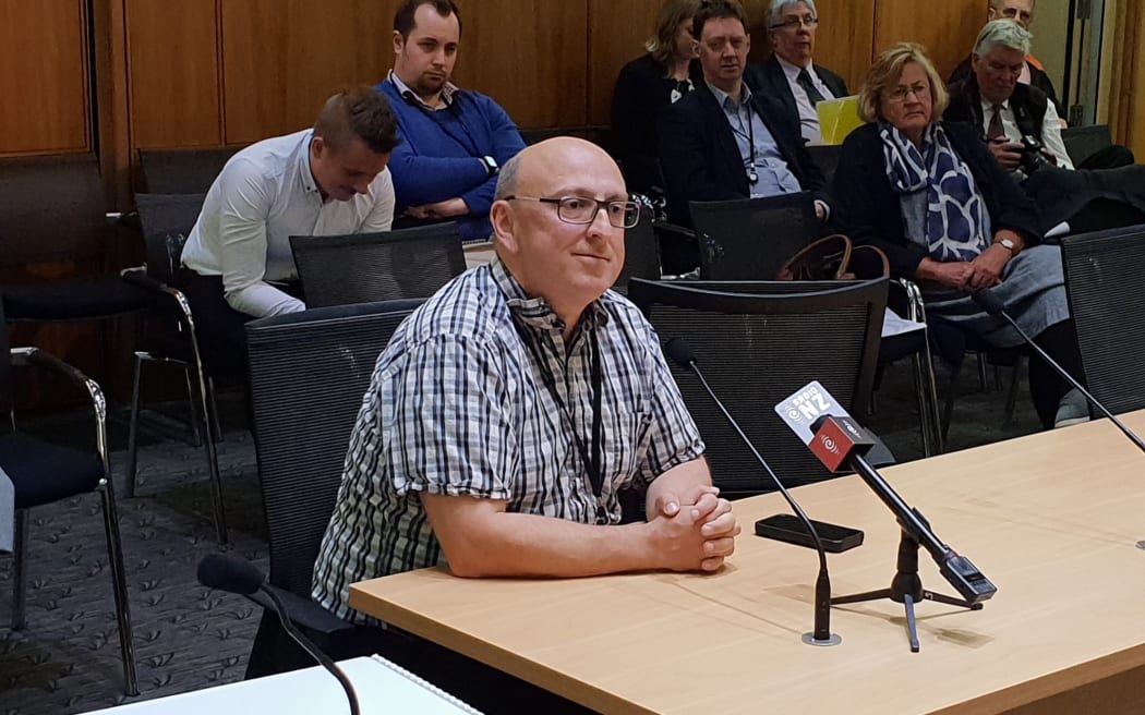 David Farrar at the justice select committee 21 November 2018.