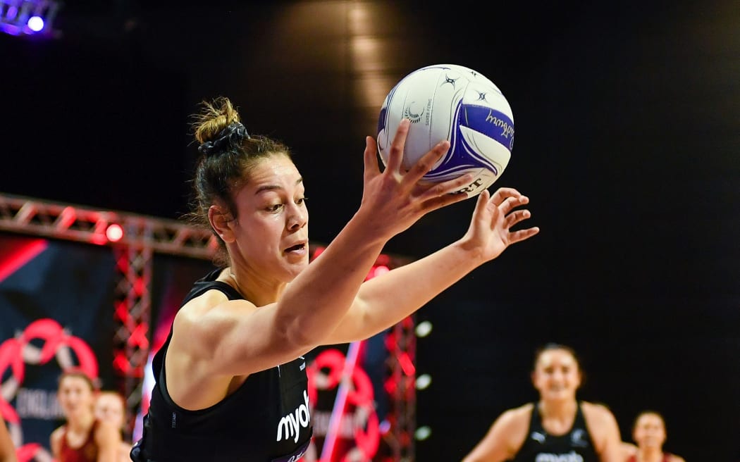 Maia Wilson of the Silver Ferns