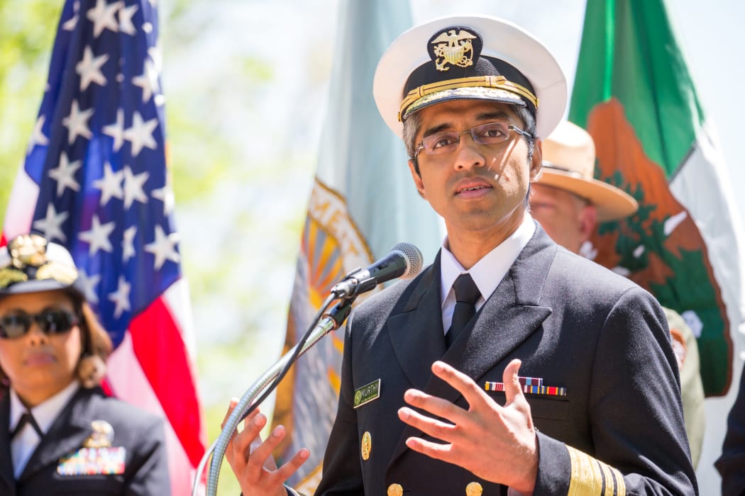 On Sunday, April 24 at Meridian Hill Park, known to the community as Malcolm X Park, U.S. Surgeon General Vice Admiral Vivek H. Murthy helps celebrate National Park Rx (Park Prescription) Day.