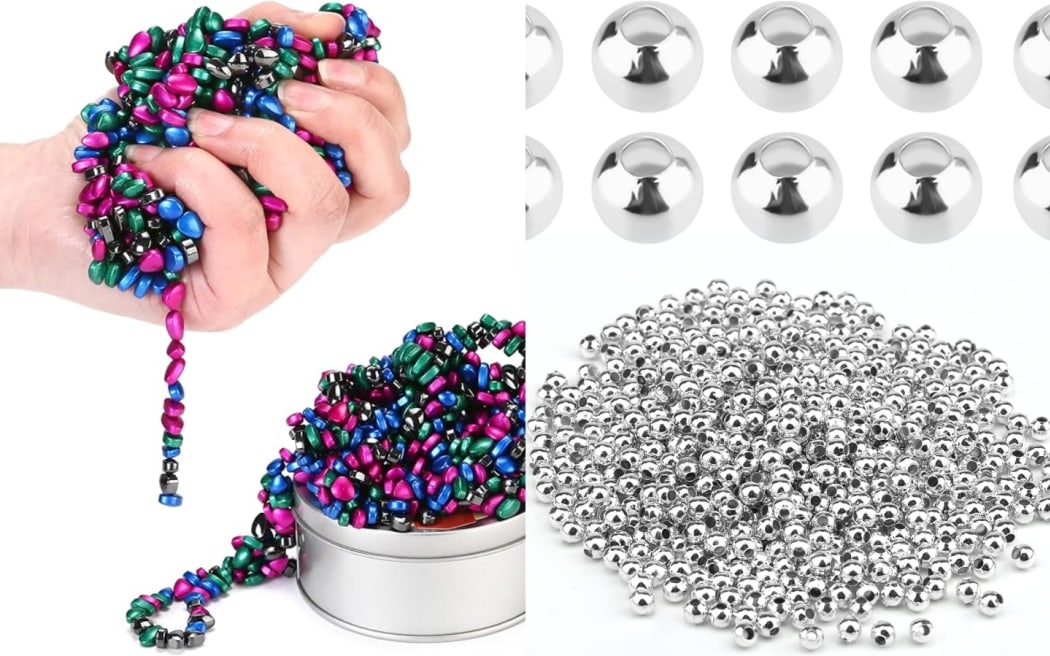 Fidget toys that use magnets.