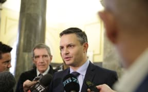 29062016 Photo RNZ / Rebekah Parsons-King. Green Party Co-leader James Shaw.