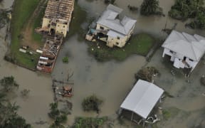 The aftermath of Cyclone Yasi at Tully, Queensland, in February 2011.