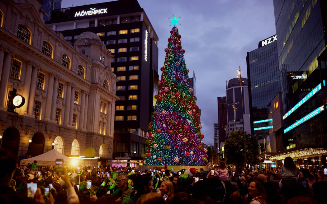 Te Manaaki, Auckland's $1 million giant Christmas tree, will be making a comeback.