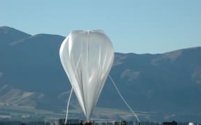 The balloon launch in Wanaka