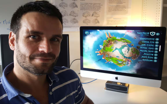David Moreau and the computer game Cerebral Space, which targets specific cognitive functions.