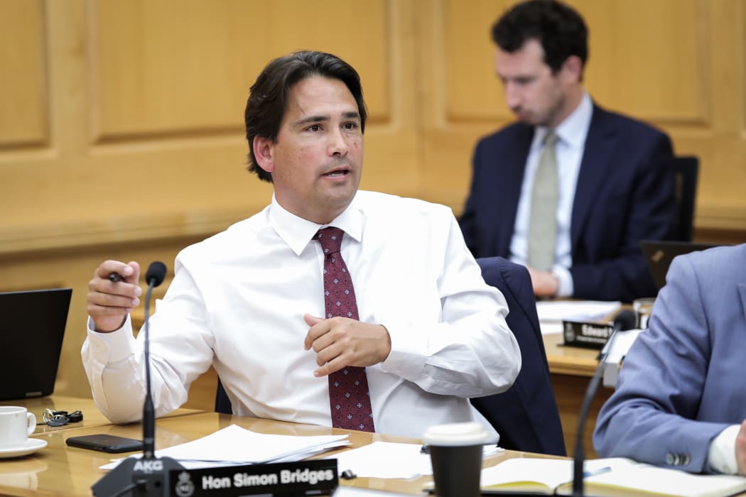 National MP Simon Bridges in Parliament's powerful Privileges Committee