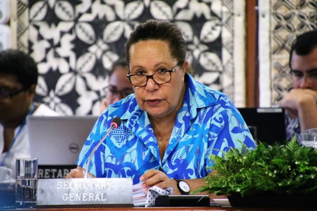Dame Meg Taylor.