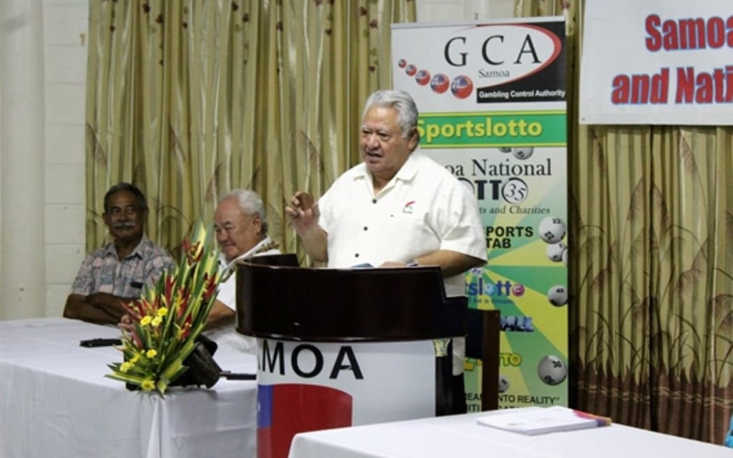 Prime Minister Tuilaepa Sailele Malielegaoi delivered the keynote address.