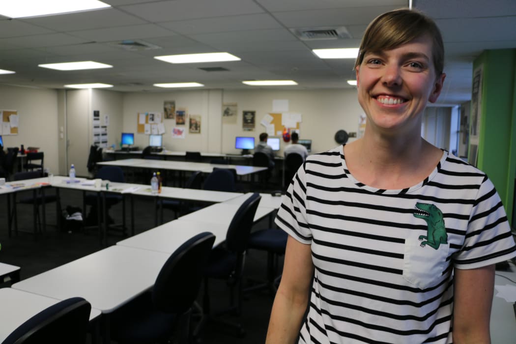 Radio journalism student Laura Keown, Whitiriea New Zealand.