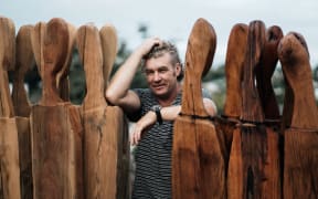 Sculptor Anton Forde reveals ambitious Waiheke installation